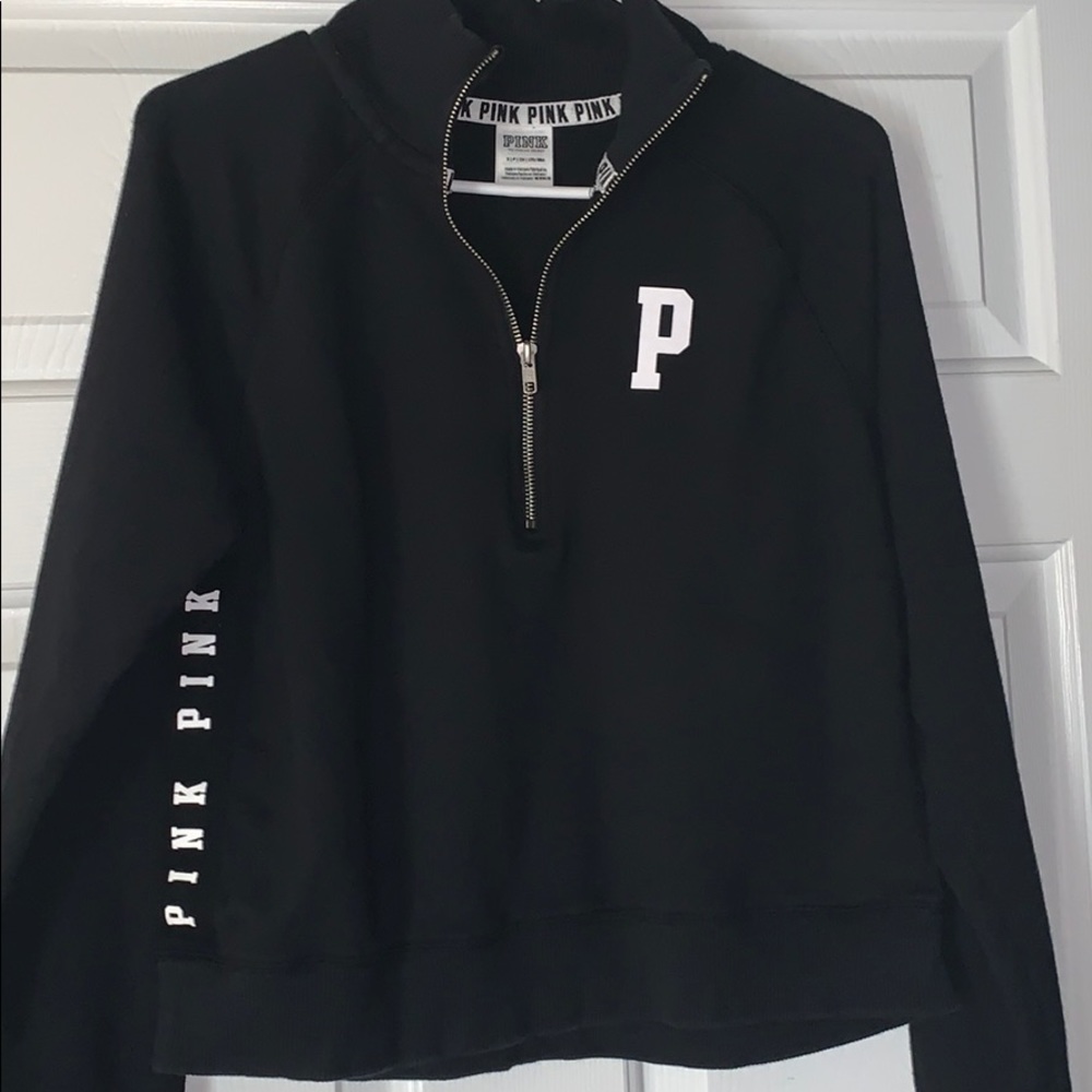 PINK quarter zip jacket